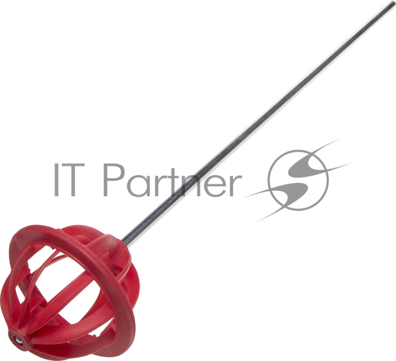 Миксер ЗУБР Мастер ГЛОБУС пластмассовый, для красок, 110х112х400мм