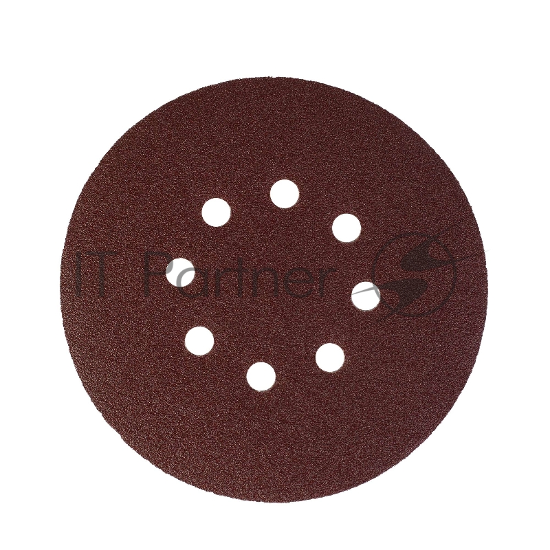Круг шлифовальный PATRIOT на липучке, 150мм, 8 отверстий, Р60, 5 шт