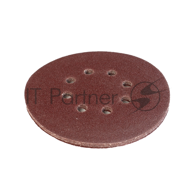 Круг шлифовальный PATRIOT на липучке, 150мм, 8 отверстий, Р60, 5 шт