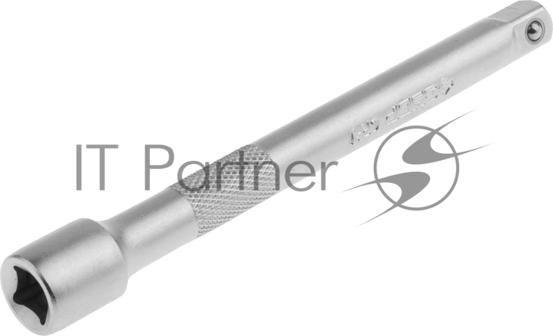 Удлинитель ЗУБР Мастер для торцовых головок (1/4), Cr-V, хроматированное покрытие, 100мм