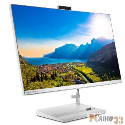 Моноблок/ Lenovo IdeaCentre AIO 3 27ITL6 27(1920x1080)/Intel Core i3 1115G4(3Ghz)/8192Mb/1000+256SS UHD Graphics/BT/WiFi/war 1y/8.77kg/white/DOS + Keyboard, mouse USB
