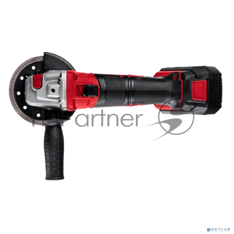 ЗУБР 18В, 1 АКБ (4Ач), в кейсе, УШМ. УШМ-18-125-41