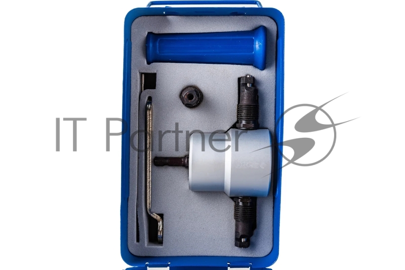 Насадка-ножницы ЗУБР СВЕРЧОК в металл. кейсе: для реза листового металла + запчасти.