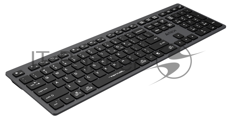 Клавиатура A4Tech Fstyler FBX50C серый USB беспроводная BT/Radio slim Multimedia