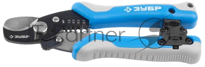 Мультиинструмент ЗУБР электромонтажный со съемником изоляции и встроенным ножом, сталь У8А