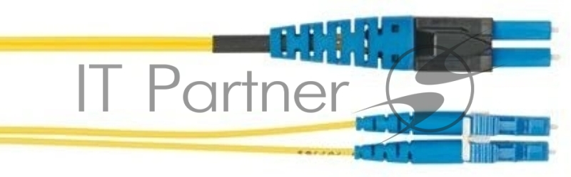 Патч-корд Panduit PVQ9LE10LQM05.0 2x9/125 OS1/OS2 LC дуплекс-LC дуплекс полярность A 5м LSZH желтый