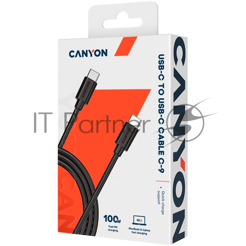 Кабель 100W, 20V/ 5A, typeC to Type C, 1.2M with Emark, Power wire :20AWG*4C,Signal wires :28AWG*4C,OD4.3mm +/- 0.2mm, PVC ,black