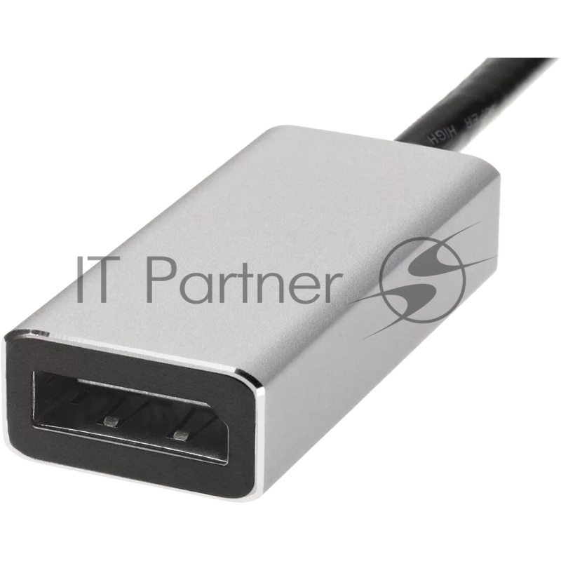 Aдаптер USB 3.1 Type-Cm --> DP(f) 4K@60Hz, Alum Shell, VCOM/Aopen/Qust <ACU422MB>