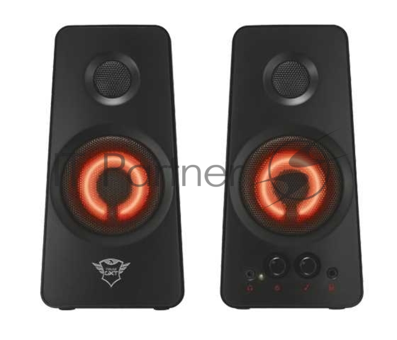 Акустическая система 2.0 с подсветкой Trust GXT608 TYTAN (арт. 21202)