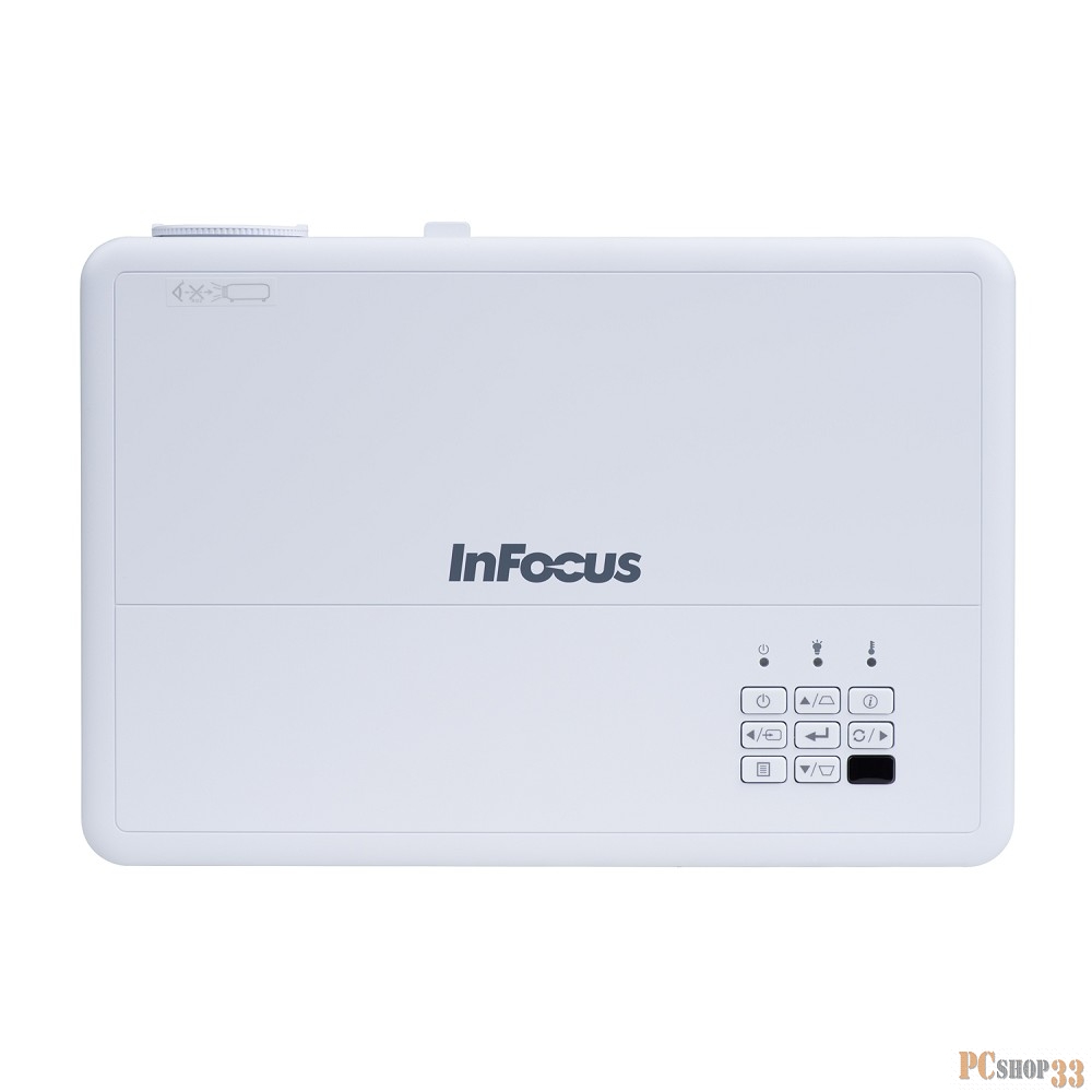 Проектор INFOCUS IN1156 DLP, LED, 3000 ANSI Lm, WXGA, 1 000 000:1, 30 000 ч, 1.2:1, фикс, HDMI, 2хUSB-A, сумка в комплекте, VGAin, composite video, 3.5mm in, 3.5mm out, 3W, 26дБ, 2 кг