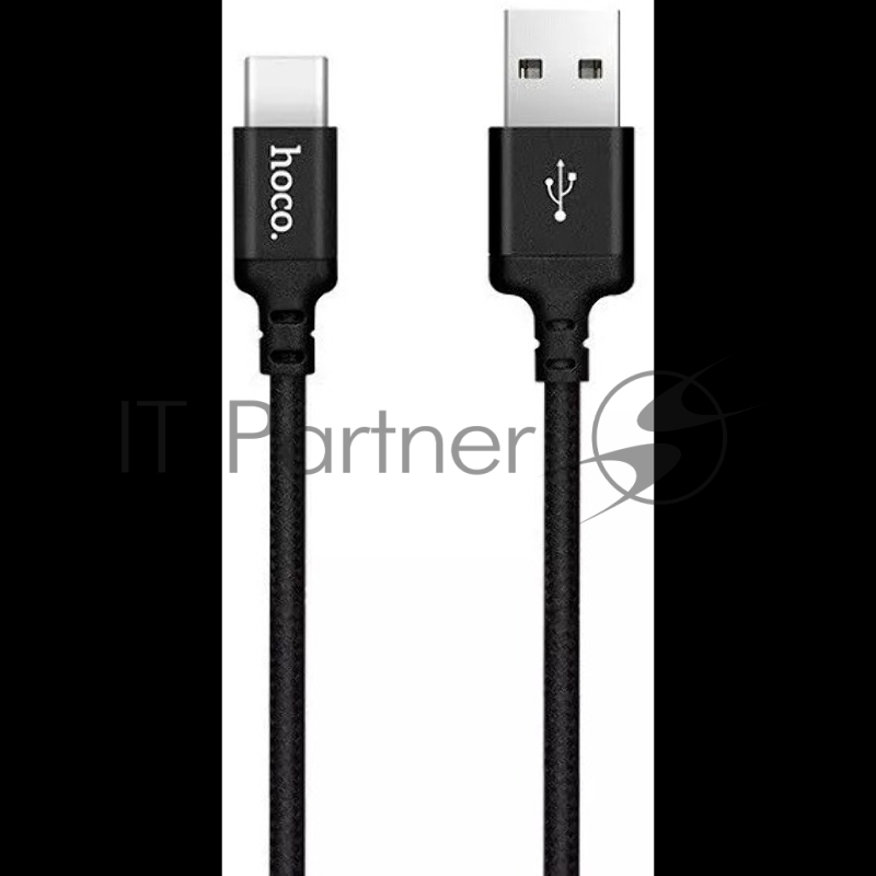 Кабель USB Type-C/ HOCO HC-62929 X14/ 2m/ 1.7A/ Нейлон/ Black