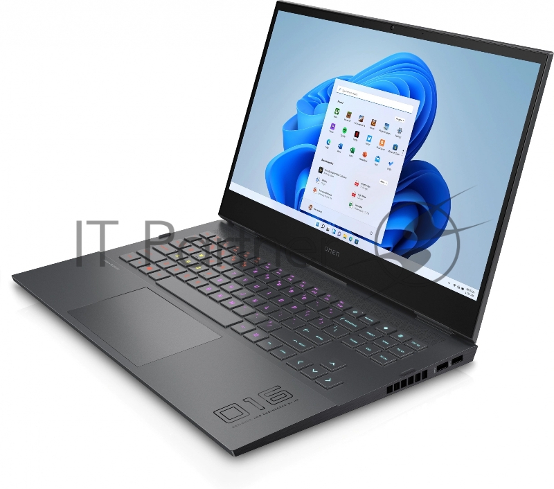 Ноутбук HP Omen 16-c0049ur Ryzen 5 5600H 16Gb SSD512Gb AMD Radeon RX6600M 8Gb 16.1 IPS FHD (1920x1080) Windows 10 dk.silver WiFi BT Cam