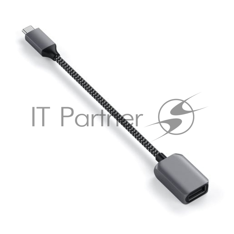 Кабель-адаптер Satechi USB-C to USB 3.0. Цвет серый космос