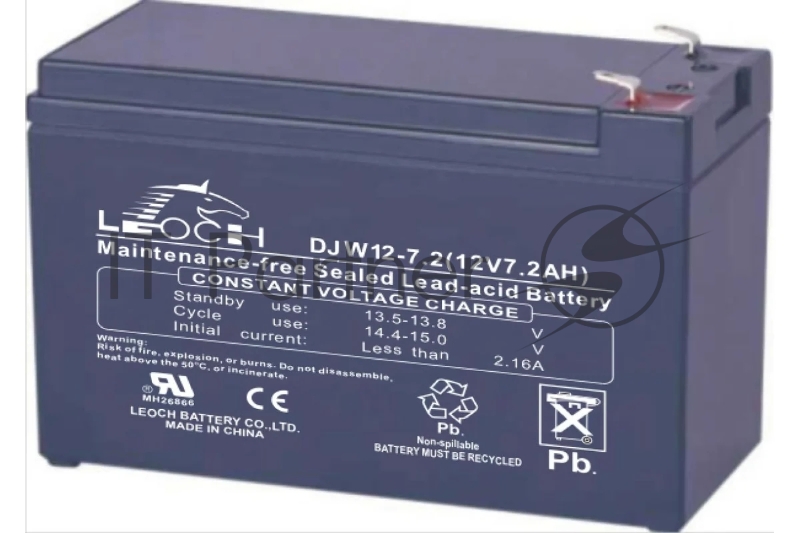 Аккумуляторная батарея Leoch DJW12-7.2 (12V 7,2Ah)
