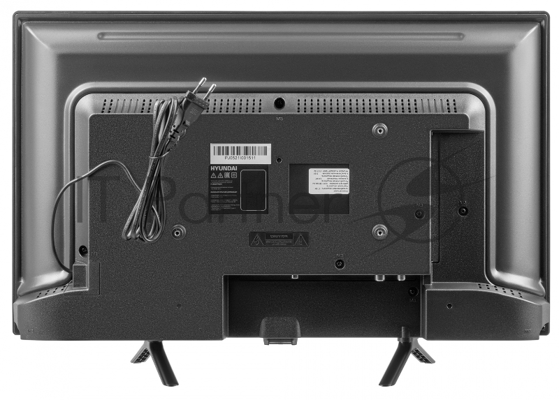 Телевизор LED Hyundai 24 H-LED24FT2001 черный HD READY 60Hz DVB-T DVB-T2 DVB-C DVB-S DVB-S2 USB (RUS)