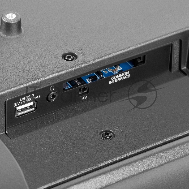 Телевизор LED Hyundai 24 H-LED24FT2001 черный HD READY 60Hz DVB-T DVB-T2 DVB-C DVB-S DVB-S2 USB (RUS)