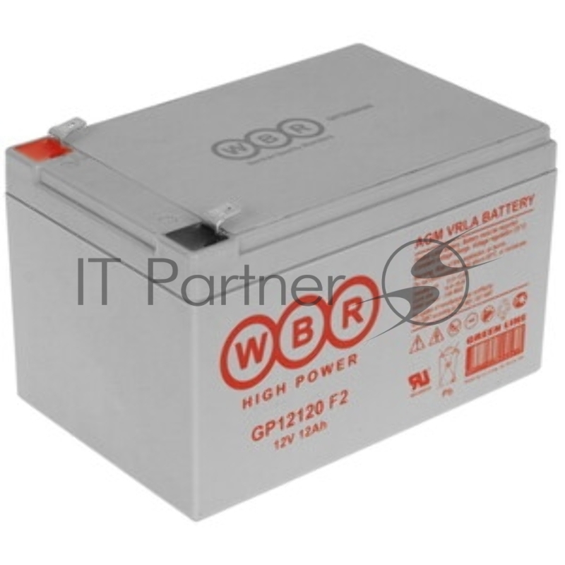 Аккумулятор 12V 12Ah WBR GP 12120