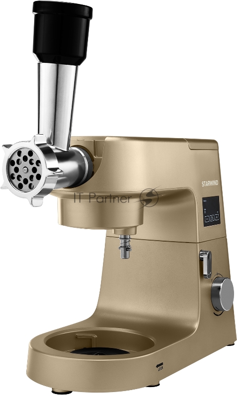 Кухонная машина Starwind SKM8193 планетар.вращ. 1600Вт золотистый