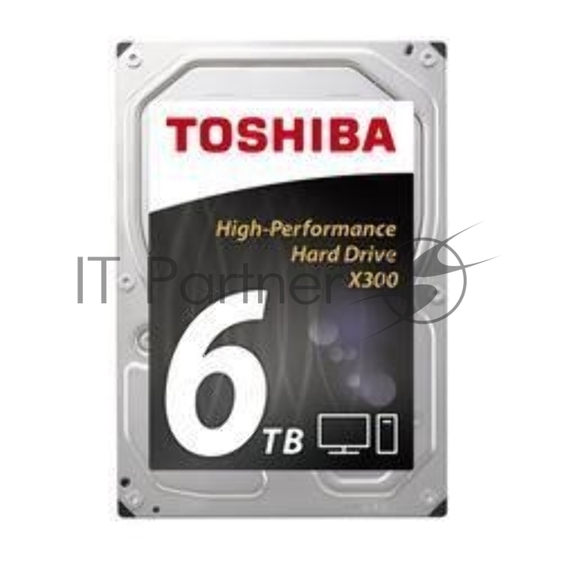 Жесткий диск 6TB Toshiba X300 (HDWE160UZSVA) {SATA 6.0Gb/s, 7200 rpm, 128Mb buffer, 3.5