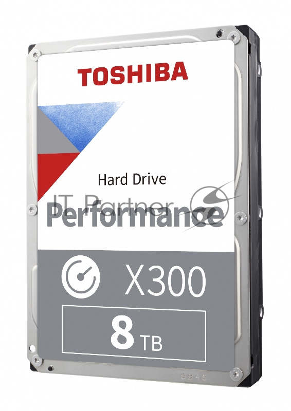 Жесткий диск HDD Toshiba X300 SATA3 8Tb 3.5 7200 256Mb RTL (analog HDWR180UZSVA, HDWR180EZSTA)