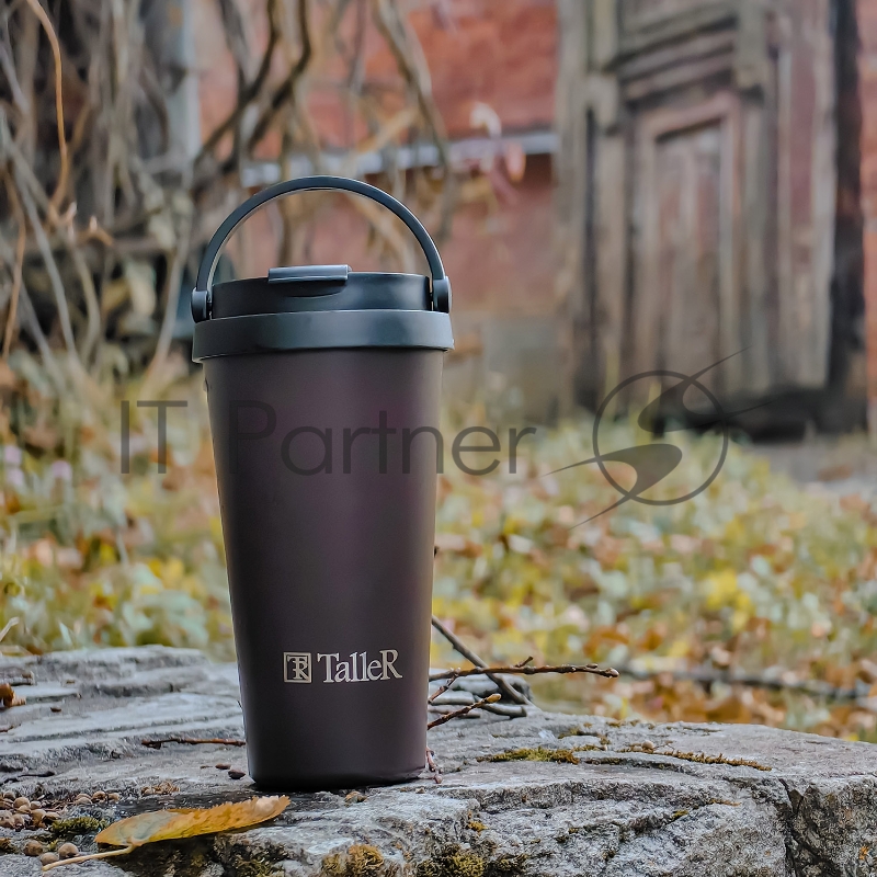 Термокружка TalleR TR-22424, стальная Эмилия, 0,45 л , полировка матовая.