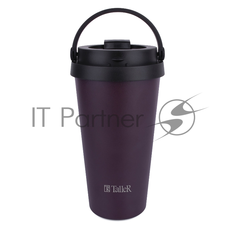 Термокружка TalleR TR-22424, стальная Эмилия, 0,45 л , полировка матовая.