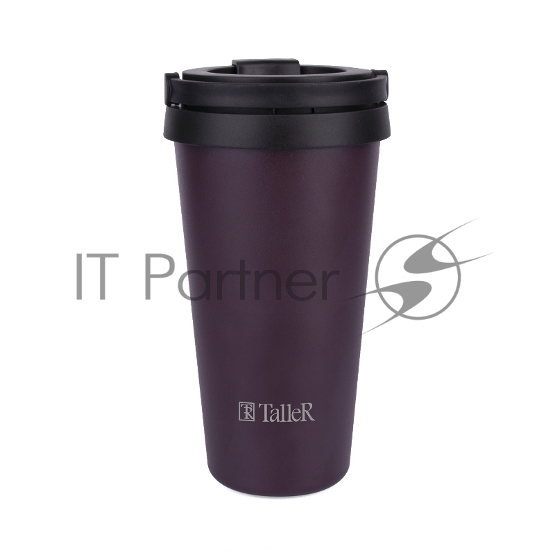 Термокружка TalleR TR-22424, стальная Эмилия, 0,45 л , полировка матовая.