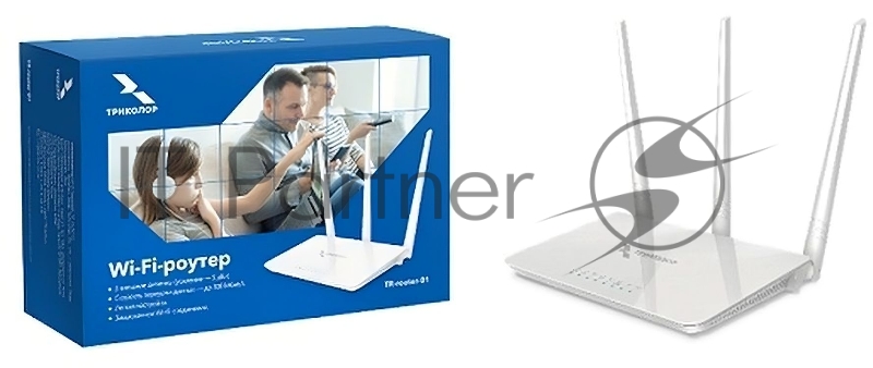 Комплект спутникового интернета Триколор SkyEdgeII-c Gemini-i S2X (tr) белый