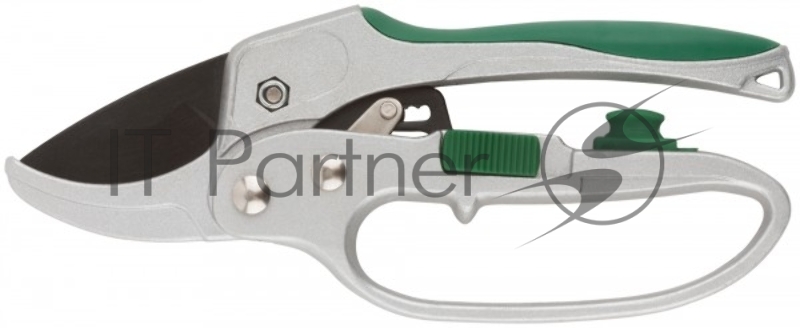 Кусторезы, Секаторы, Сучкорезы, Ножницы садовые, Н FIT Профи 77097 Секатор с реверсом, алюминиевый корпус,205 мм