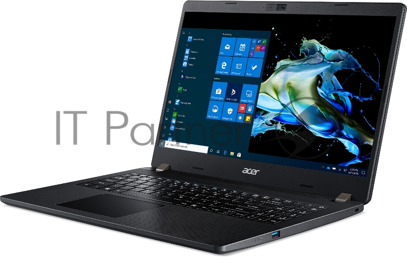 Ноутбук Acer TravelMate P2 TMP215-52-78H9 Core i7 10510U/8Gb/SSD256Gb/Intel UHD Graphics 620/15.6/FHD (1920x1080)/Windows 10 Professional/black/WiFi/BT/Cam