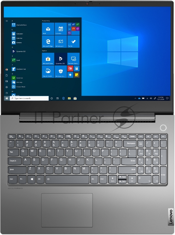 Ноутбук Lenovo Thinkbook 15p IMH Core i7 10750H/16Gb/SSD512Gb/NVIDIA GeForce GTX 1650 Ti MAX Q 4Gb/15.6/IPS/FHD (1920x1080)/noOS/grey/WiFi/BT/