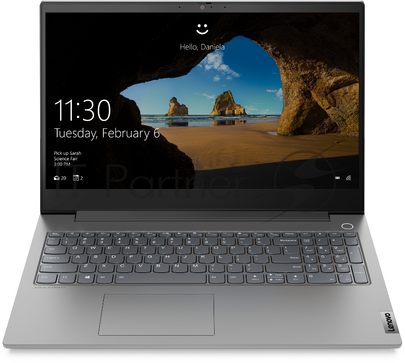 Ноутбук Lenovo Thinkbook 15p IMH Core i7 10750H/16Gb/SSD512Gb/NVIDIA GeForce GTX 1650 Ti MAX Q 4Gb/15.6/IPS/FHD (1920x1080)/noOS/grey/WiFi/BT/