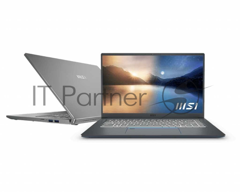 Ноутбук MSI Prestige 15 A11SC-065RU Core i5 1155G7 8Gb SSD512Gb NVIDIA GeForce GTX 1650 4Gb 15.6 IPS FHD (1920x1080) Windows 10 grey WiFi BT Cam