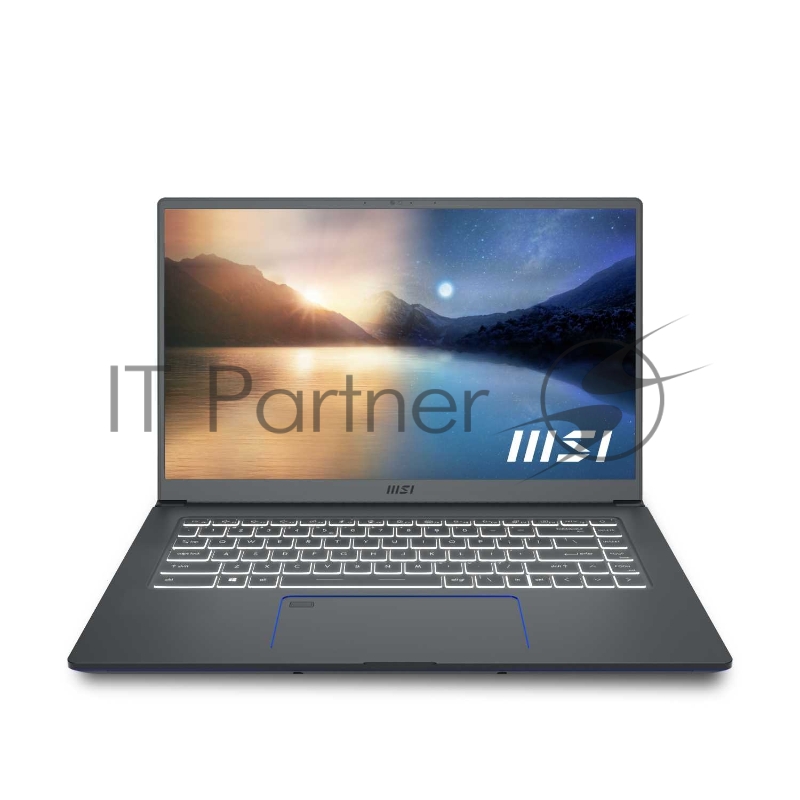Ноутбук MSI Prestige 15 A11SC-065RU Core i5 1155G7 8Gb SSD512Gb NVIDIA GeForce GTX 1650 4Gb 15.6 IPS FHD (1920x1080) Windows 10 grey WiFi BT Cam
