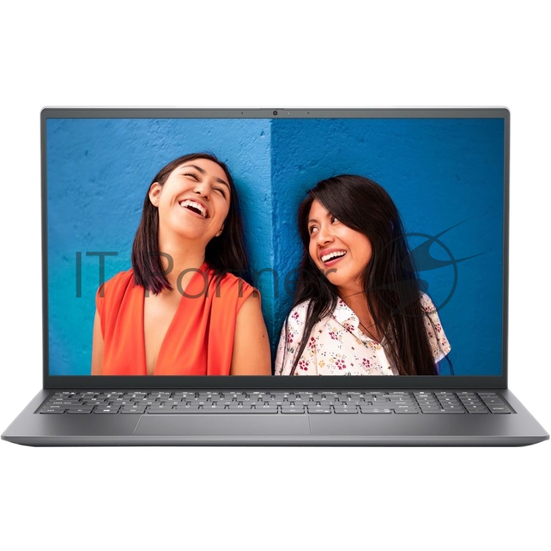 Ноутбук Dell Inspiron 5510 Core i7 11370H 8Gb SSD512Gb Intel Iris Xe graphics 15.6 WVA FHD (1920x1080) Linux silver WiFi BT Cam