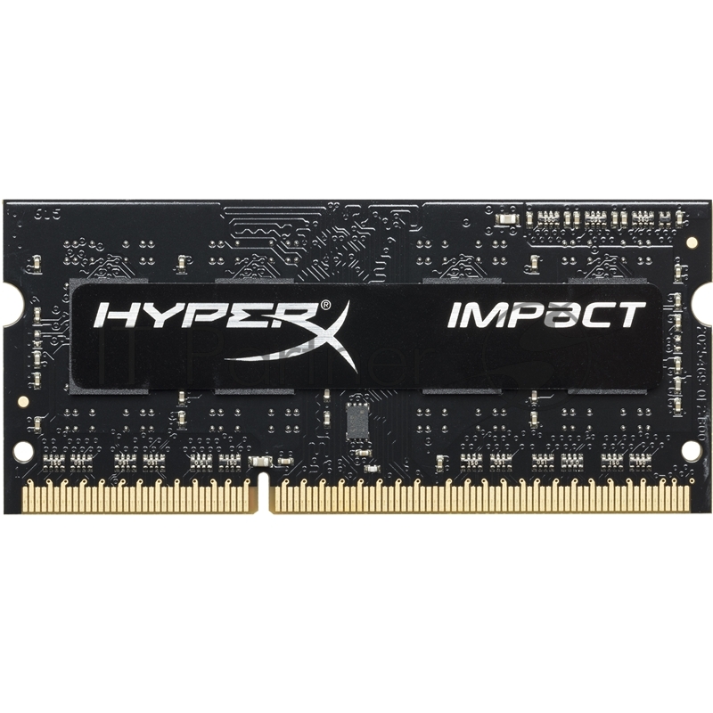 Модуль памяти Kingston SO-DIMM DDR3L 4GB 2133MHz CL11 1.35V HyperX Impact Black, EAN:740617241662