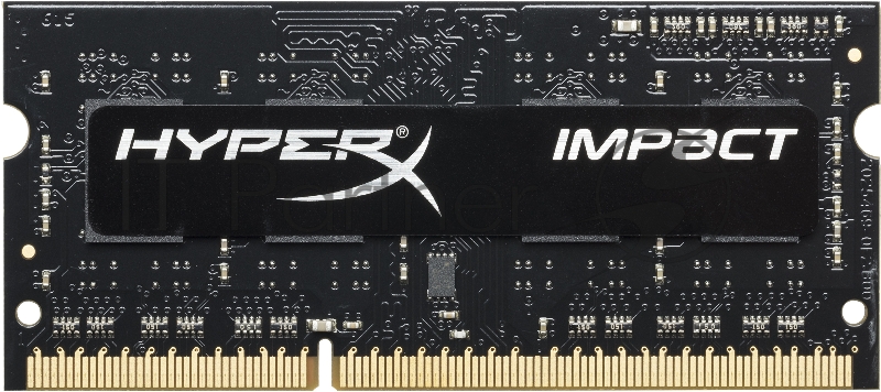 Модуль памяти Kingston SO-DIMM DDR3L 4GB 2133MHz CL11 1.35V HyperX Impact Black, EAN:740617241662