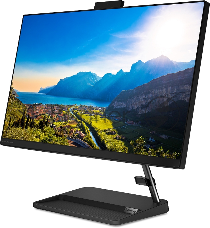 Моноблок Lenovo IdeaCentre AIO 3 24ALC6 23.8(1920x1080)/AMD Ryzen 3 5300U(2.6Ghz)/4096Mb/256SSDGb/ Radeon/BT/WiFi/war 1y/6.81kg/black/DOS + Keyboard, mouse USB