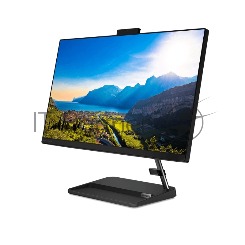 Моноблок Lenovo IdeaCentre AIO 3 24ALC6 23.8(1920x1080)/AMD Ryzen 3 5300U(2.6Ghz)/4096Mb/256SSDGb/ Radeon/BT/WiFi/war 1y/6.81kg/black/DOS + Keyboard, mouse USB