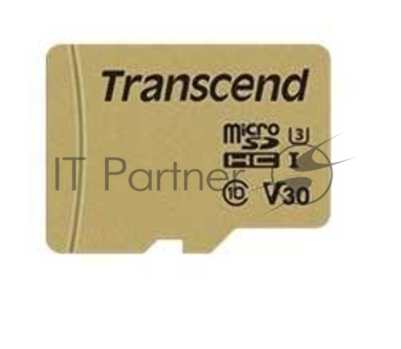 Флеш карта microSD 64GB Transcend microSDХC Class 10 UHS-1 U-3, V30, (SD адаптер), MLC