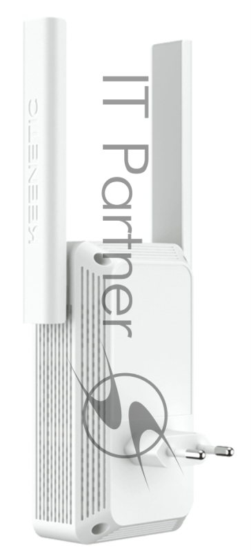 Двухдиапазонный Mesh-ретранслятор сигнала Wi-Fi Keenetic Buddy 5S (KN-3410) AC1200 с портом Gigabit Ethernet