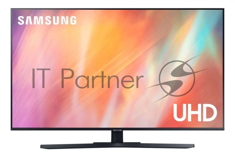 Телевизор Samsung 50 UE50AU7500UXRU, Ultra HD, Smart TV, Wi-Fi, Voice, PQI 2000, DVB-T2/C/S2, Bluetooth, CI+(1.4), 20W, 3HDMI, 1USB, TITAN GRAY/BLACK