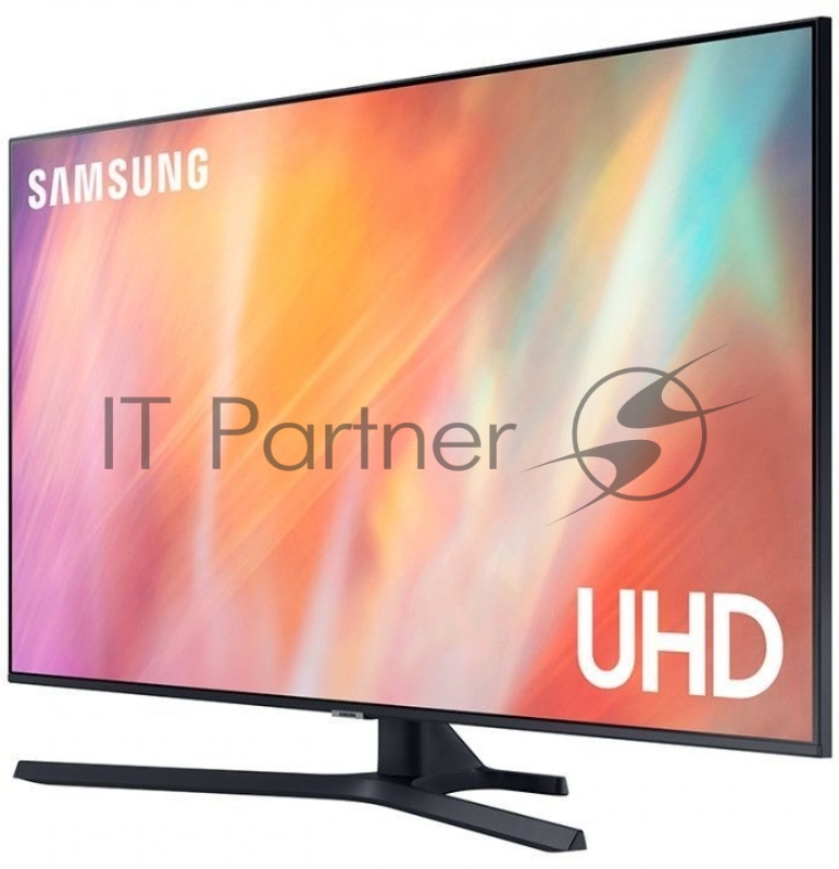 Телевизор Samsung 50 UE50AU7500UXRU, Ultra HD, Smart TV, Wi-Fi, Voice, PQI 2000, DVB-T2/C/S2, Bluetooth, CI+(1.4), 20W, 3HDMI, 1USB, TITAN GRAY/BLACK