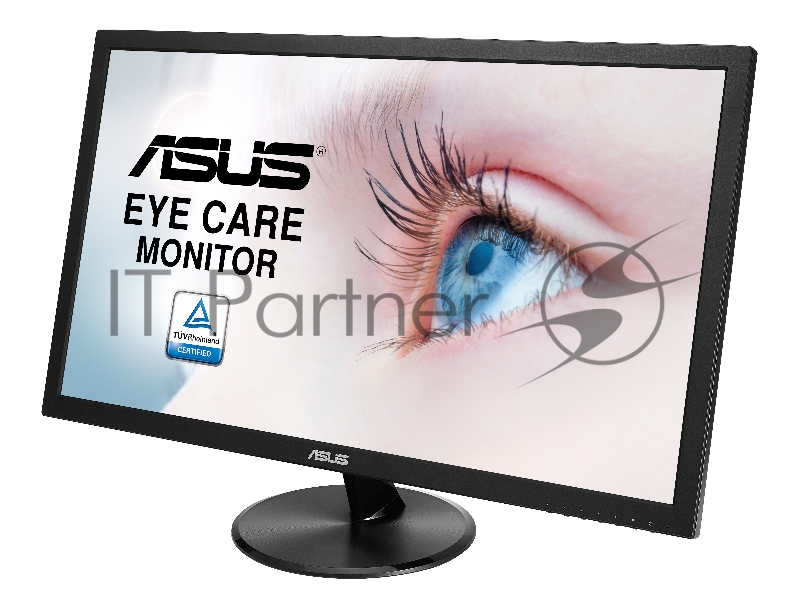 Монитор 21.5 ASUS VP228DE (черный, LED, Wide, 1920x1080, 5ms, 90°/65°, 200 cd/m, 100,000,000:1)