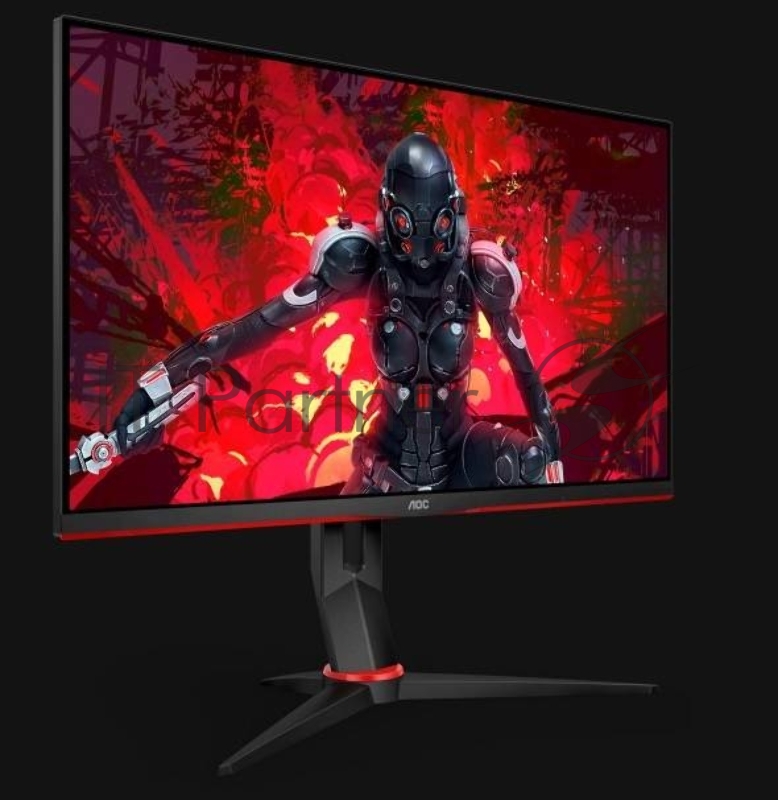 МОНИТОР 27 AOC 27G2U Black-Red с поворотом экрана (IPS, 1920x1080, 144Hz, 1 ms, 178°/178°, 250 cd/m, 80M:1, +2xHDMI 1.4