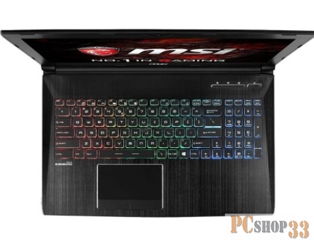 Ноутбук MSI GE63 Raider RGB 8RF-207RU i7-8750H (2.2)/32G/1T+512G SSD/15.6UHD AG IPS/NV GTX1070 8G/noODD/BT/Win10 Black