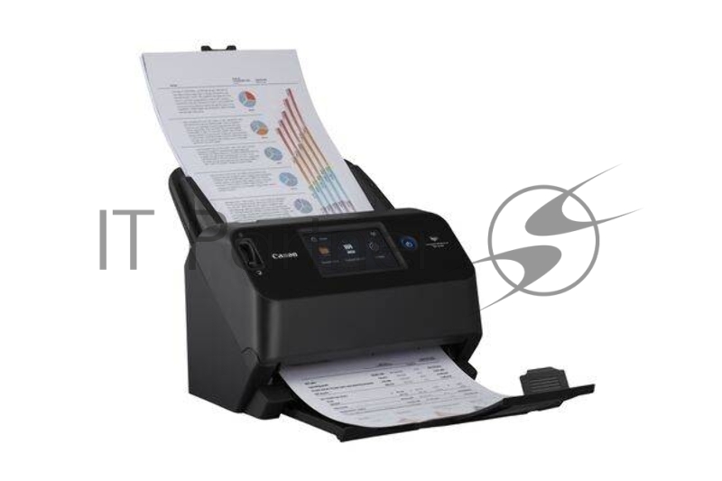 Сканер Canon DR-S150 (Цветной, двусторонний, 45 стр./мин, ADF 60, Ethernet, USB 3.2, WI-FI, 3 года гарантии)