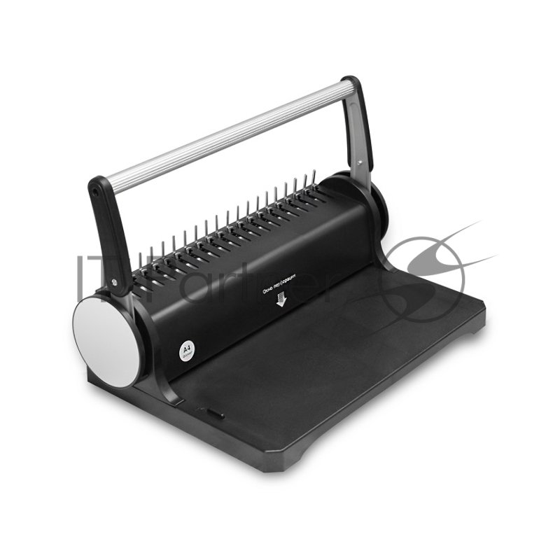 Брошюровщик ГЕЛЕОС БП-9 на пластиковую пружину, А4, ручная перфорация 9 листов, переплет макс до 170 л., глубина перфорации 3 мм