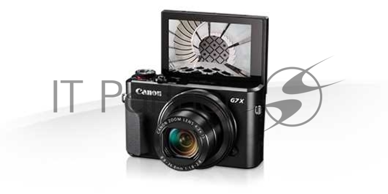 Фотоаппарат Canon PowerShot G7 X MARKII черный 20.2Mpix Zoom4.2x 3 1080p SDXC/SD/SDHC CMOS IS opt 5minF rotLCD TouLCD VF 4.4fr/s RAW 60fr/s HDMI/WiFi/NB-13L