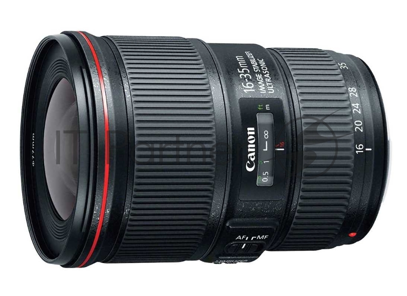 Объектив Canon EF IS USM (9518B005) 16-35мм f/4L черный